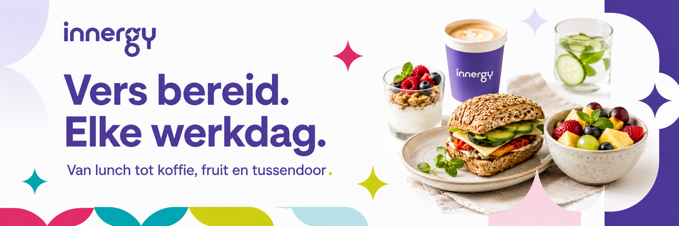Vers bereid. Elke werkdag.