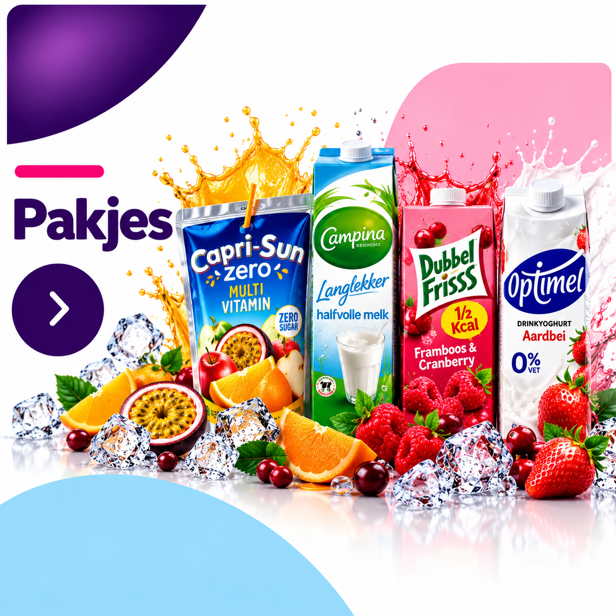 Pakjes drinken