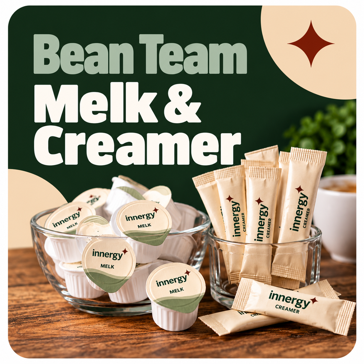 Melk & creamer