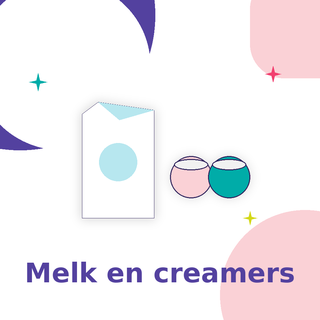 Melk en creamers