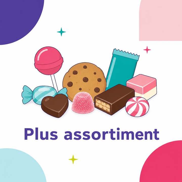 Plus assortiment