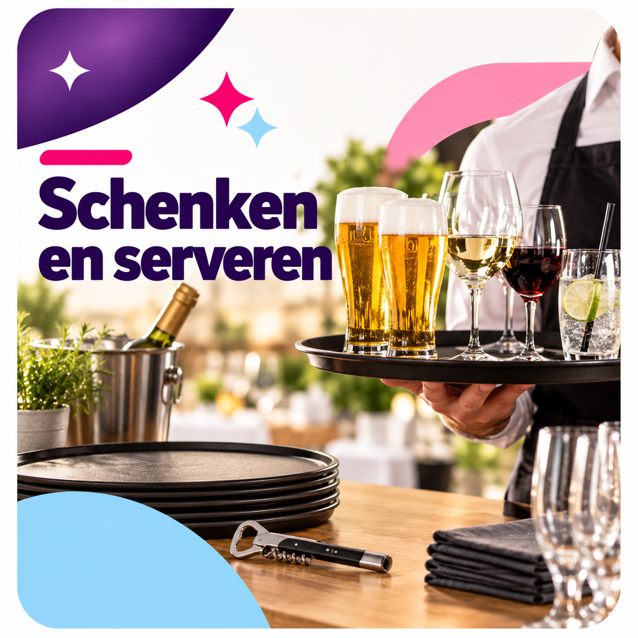 Schenken en serveren