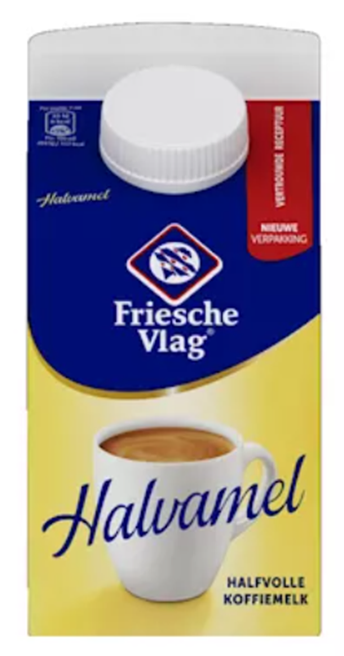 Friesche Vlag Halvamel pak 18 x 455ml