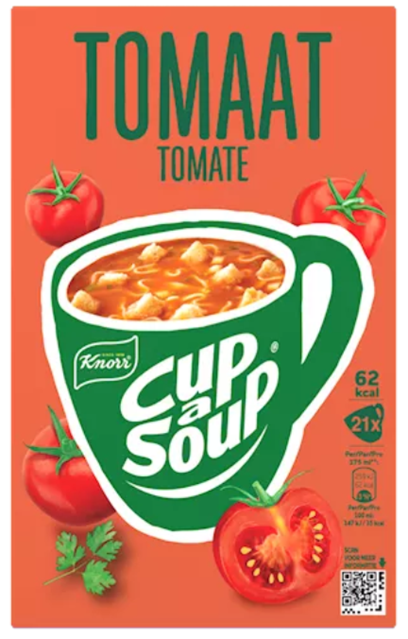 Knorr Cup A Soup Tomaat 21x 175ml
