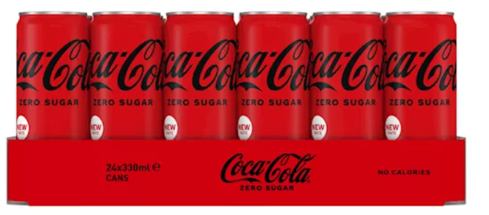 Coca Cola Zero  33cl (Tray)