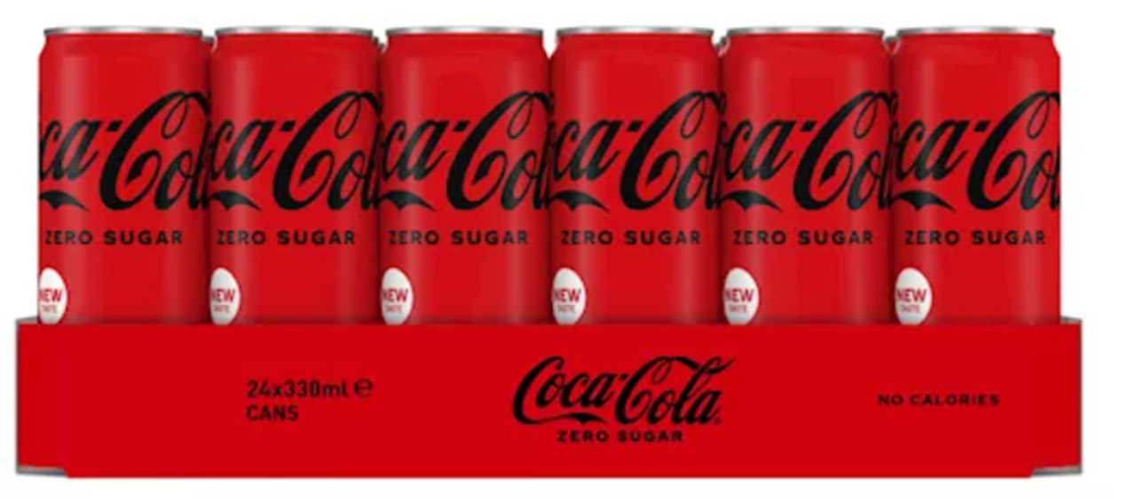 Coca Cola Zero 33cl (Tray)