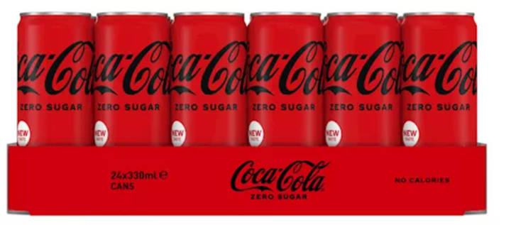 Coca Cola Zero 33cl (Tray)