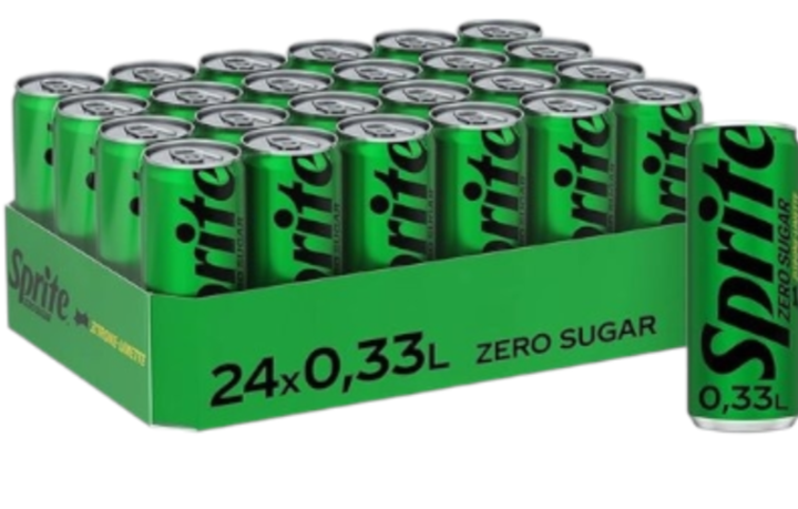 Sprite Zero Sugar *sleek* s.blik (tray)