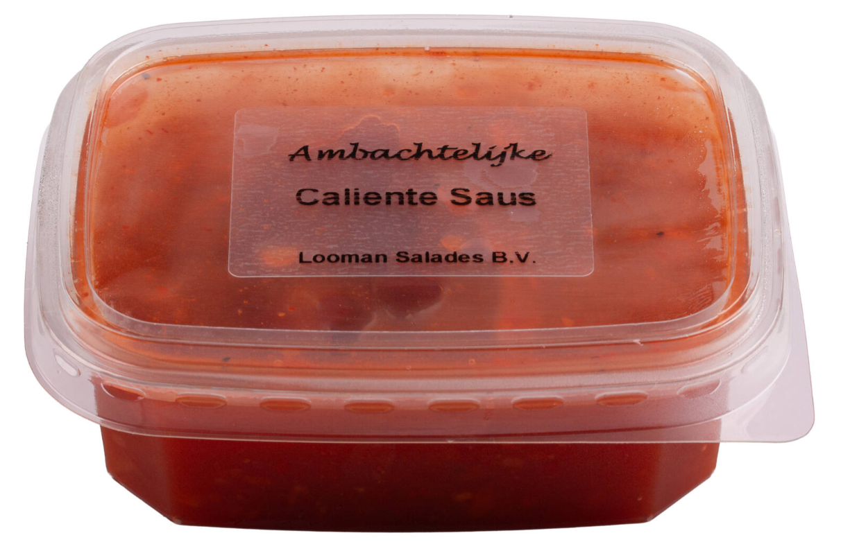 Caliente saus bakje 180 gram