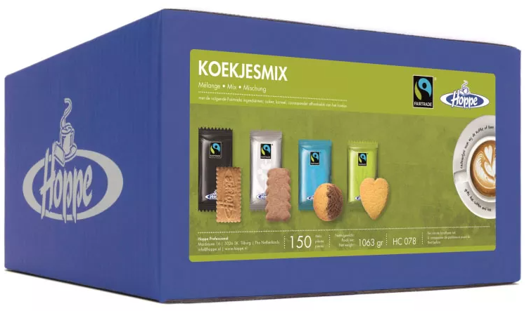 Hoppe Fairtrade Koekjesmix (per 150)