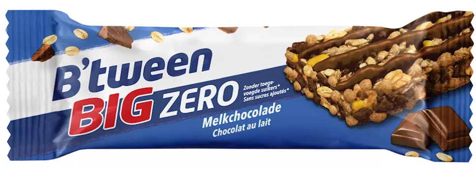 Hero B'tween Zero Melkchocolade reep 40g