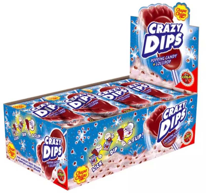 Chupa Chups Crazy Dips Cola 14gr