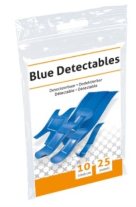 Pleister blauw detecteerbaar(zak)