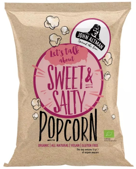 John Altman Popcorn Sweet&Salty zak