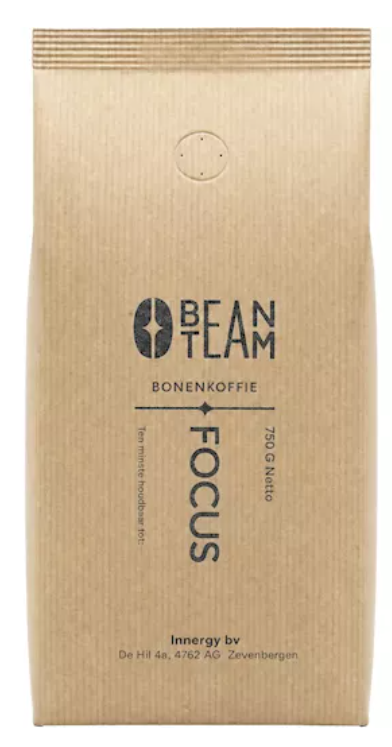 Bean Team Bonenkoffie "Focus" zak 750 gram