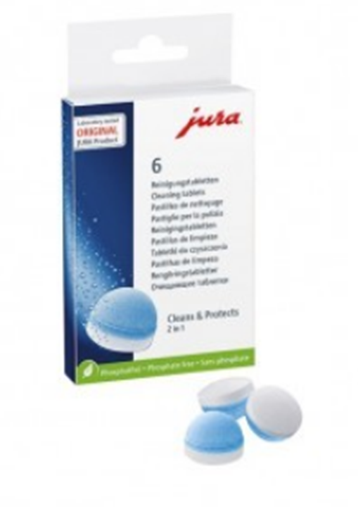 Jura 3 in 1 reinigingstablet (6 stuks)