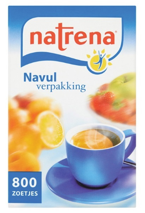 Natrena Zoetjes navulling (per 800)