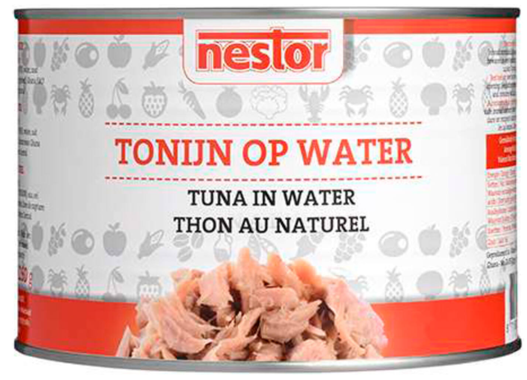 Tonijnchunks op water 1 blik